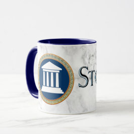 Tasse des Stoikismus mit gerahmtem Speicher