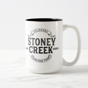 Tasse des Stoney Nebenfluss-Erbbauernhof-15oz