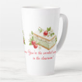 Tasse des süßesten Scoop-Lehrers - Zurück zu Schul (Rechte Ecke)