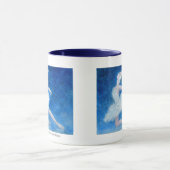 Tasse des Swan See-Ballett-2-Sided (Zentrum)