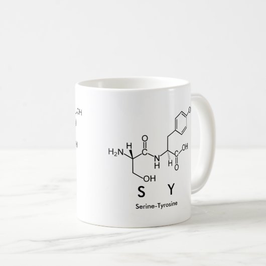 Tasse des Sy-Peptids (VorderseiteRechts)