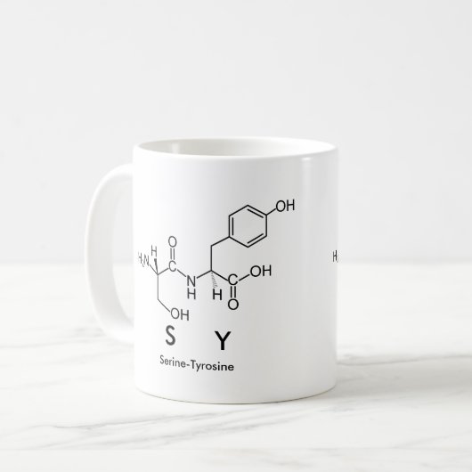 Tasse des Sy-Peptids (Vorderseite Links)