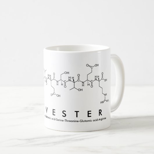 Tasse des Sylvester-Peptids (VorderseiteRechts)