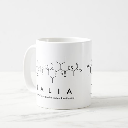 Tasse des Talia-Peptids (Vorderseite Links)