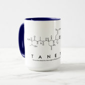 Tasse des Tanesha-Peptids (Vorderseite Links)