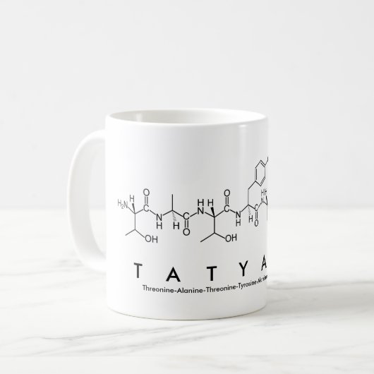 Tasse des Tatyana-Peptids (Vorderseite Links)