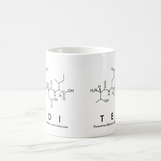 Tasse des Tedi Peptids (Mittel)