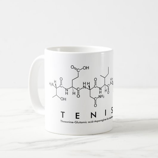 Tasse des Tenisha-Peptids (Vorderseite Links)