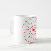 Tasse des Thorns-Designs (Vorderseite Links)