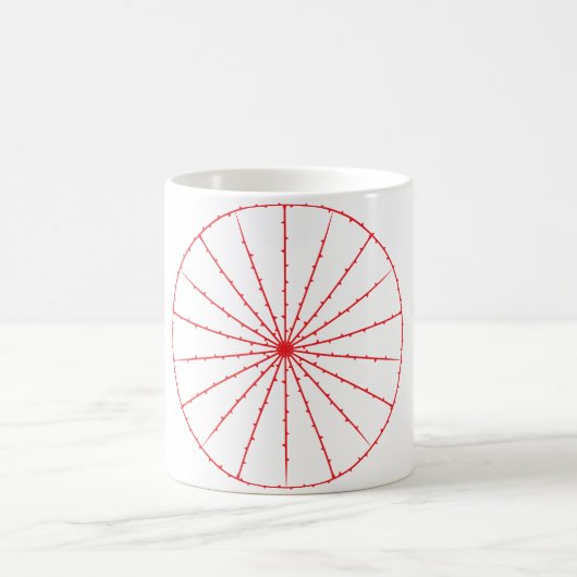 Tasse des Thorns-Designs (Mittel)