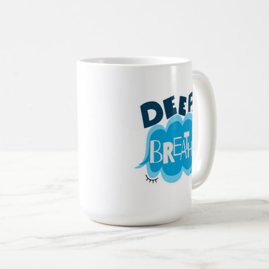 Tasse des tiefen Atems (VorderseiteRechts)