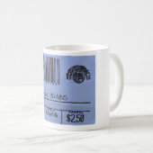 Tasse des Tiergehirns (VorderseiteRechts)