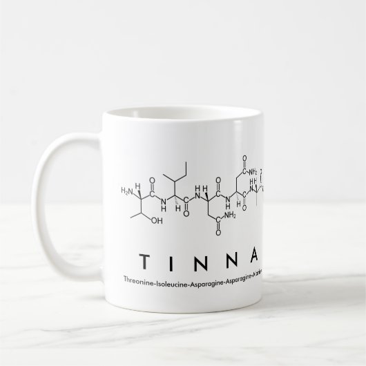 Tasse des Tinna-Peptids (Links)