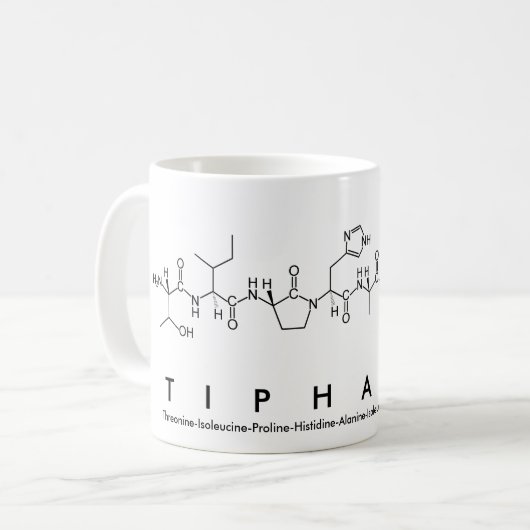 Tasse des Tiphaine-Peptids (Vorderseite Links)