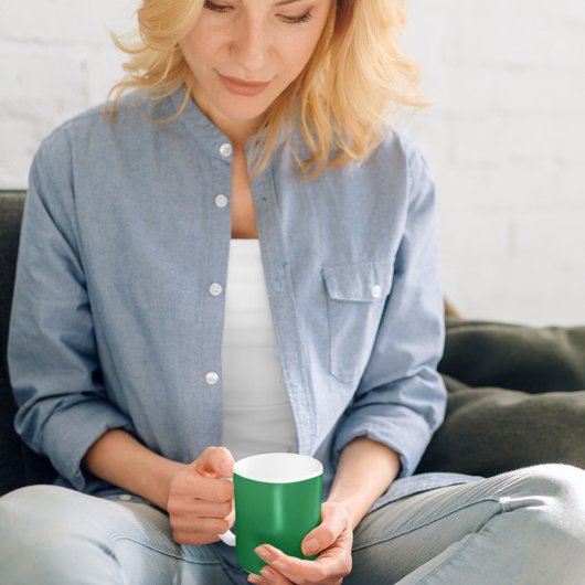 Tasse des traditionellen grünen Kaffees