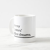 Tasse des Traums der Vorfahren (Vorderseite Links)