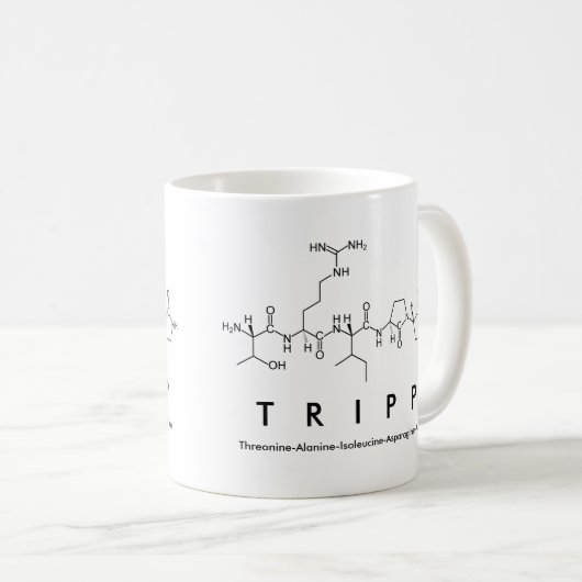 Tasse des Tripp-Peptids (VorderseiteRechts)