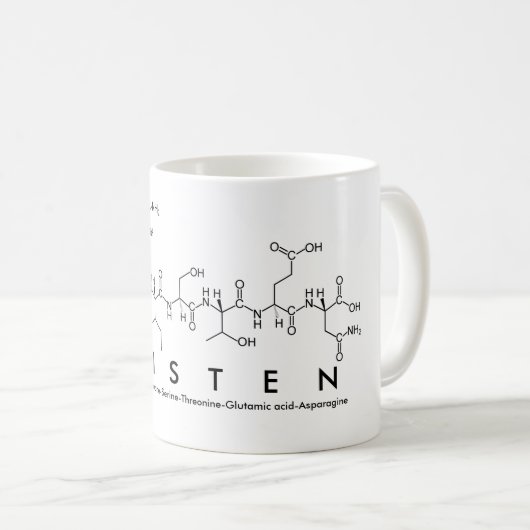Tasse des Tristen Peptids (VorderseiteRechts)