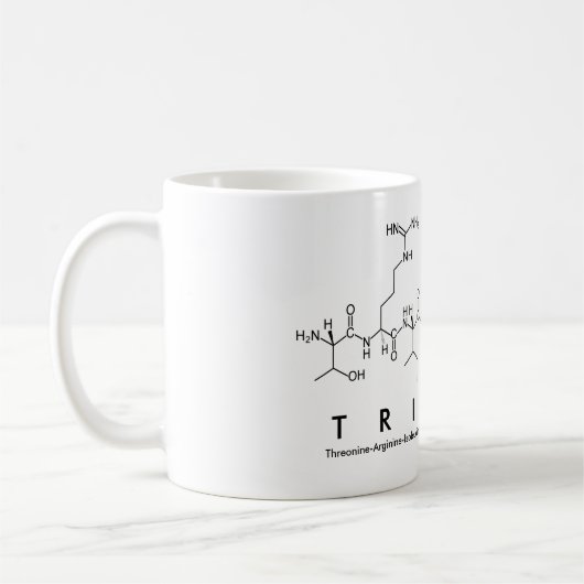 Tasse des Tristin Peptids (Links)