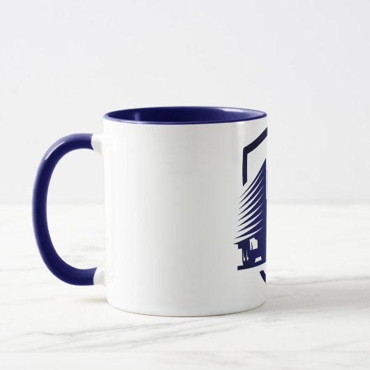 Tasse des Truck Driver-Logos (Links)
