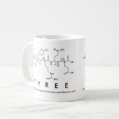 Tasse des Tyree-Peptids (Vorderseite Links)