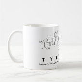 Tasse des Tyreece-Peptids (Links)