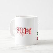 Tasse des Ugly Sweater Siegers (Vorderseite Links)