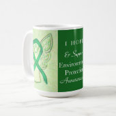 Tasse des Umweltbewusstseins (Vorderseite Links)