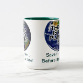 Tasse des Umweltbewusstseins Planet B (Mittel)