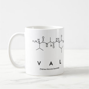 Tasse des Val Peptids