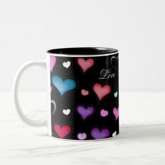 Tasse des Valentinstag (Links)