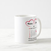 Tasse des Valentinstag nach Maß, Geschenke zum Jah (VorderseiteRechts)