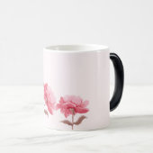 Tasse des Valentintags: Rosen, Aquarell (VorderseiteRechts)