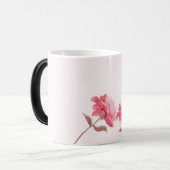 Tasse des Valentintags: Rosen, Aquarell (Vorderseite Links)