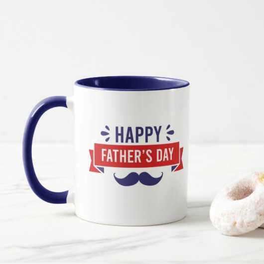 Tasse des Vaters (Mit Donut)