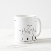Tasse des Veer Peptids (VorderseiteRechts)