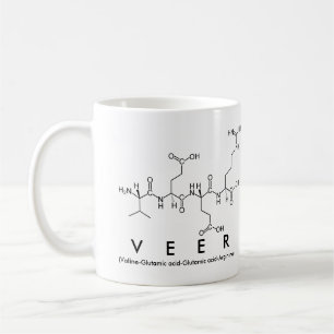 Tasse des Veer Peptids