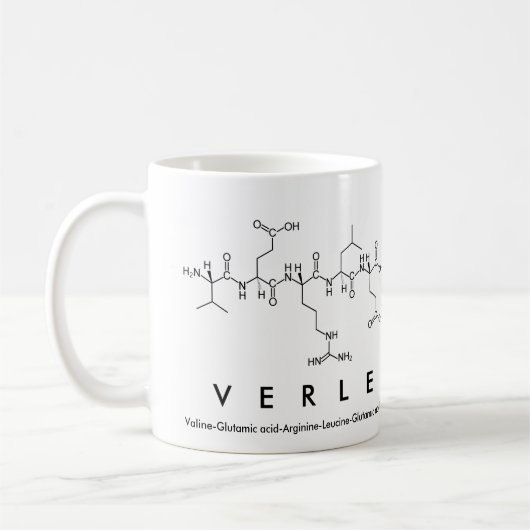 Tasse des Verle Peptids (Links)