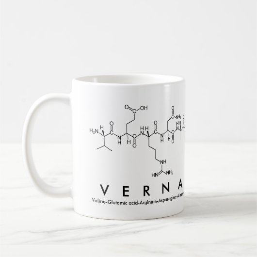 Tasse des Verna Peptids (Links)