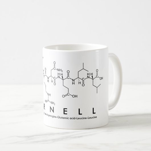 Tasse des Vernell Peptids (VorderseiteRechts)