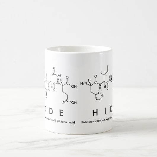 Tasse des versteckten Peptids (Mittel)