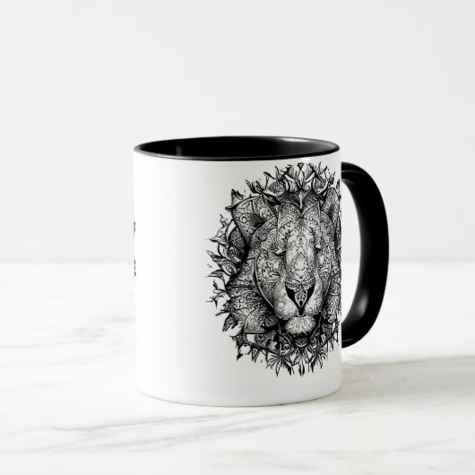 Tasse des Vertrauens und des Optimismus (VorderseiteRechts)