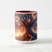 Tasse des verzauberten Herzbaums (Zentrum)