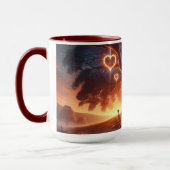 Tasse des verzauberten Herzbaums (Links)