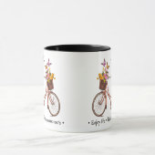 Tasse des Vintagen Fahrradkurses (Zentrum)