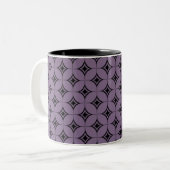 Tasse des Vintagen Flairs, Lila (Vorderseite Links)
