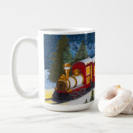 Tasse des Vintagen Red Steam Trains