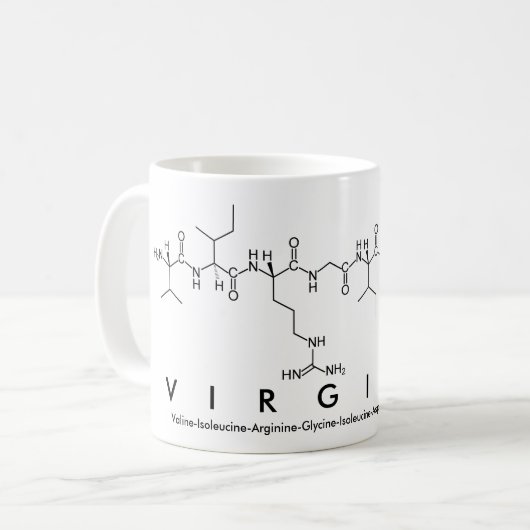 Tasse des Virginia-Peptids (Vorderseite Links)