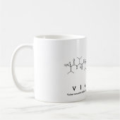 Tasse des Viviane Peptids (Links)