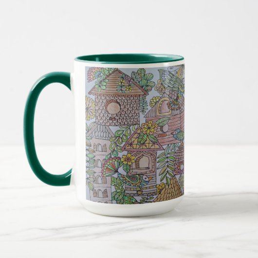 Tasse des Vogelhauses (Links)